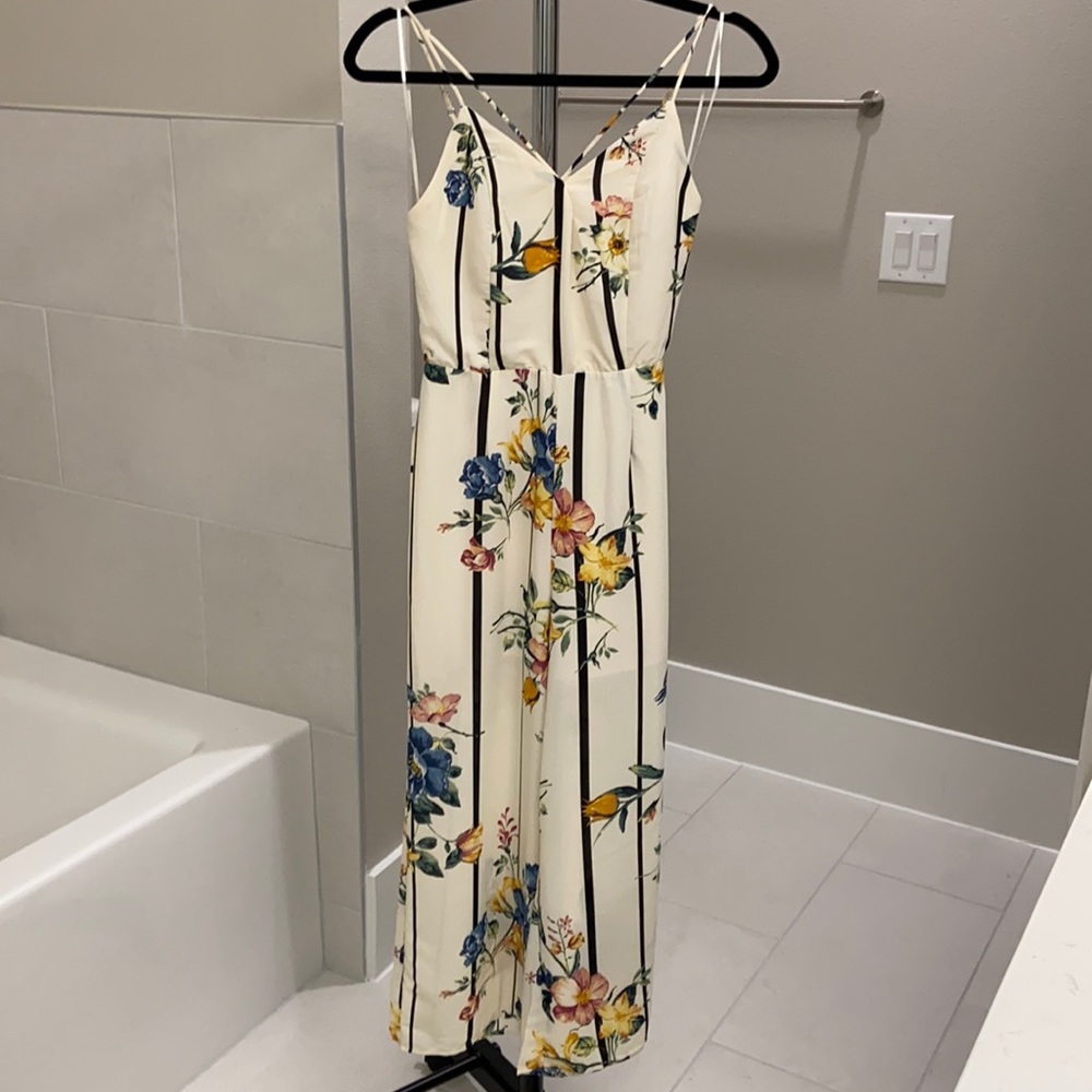 Floral Jumpsuit